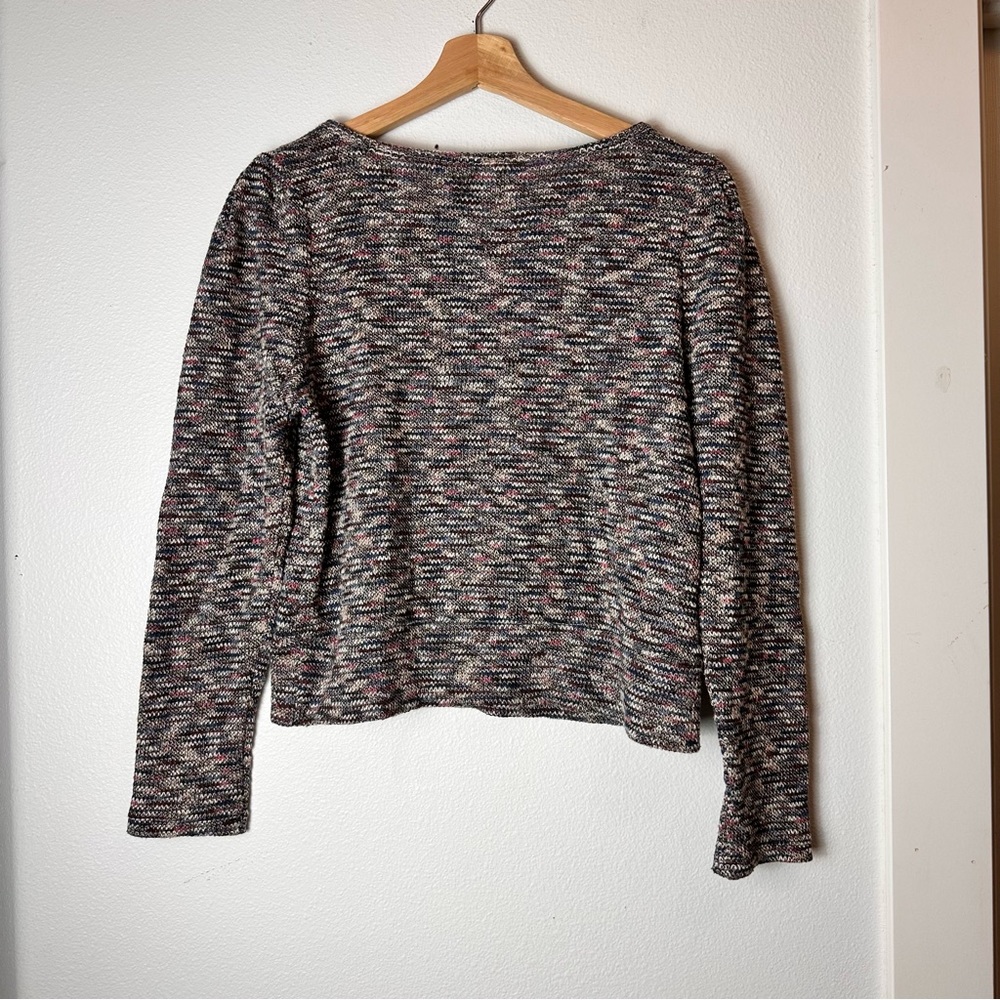 Madewell Multicolored Knit Sweater Top Sz S - Picture 3 of 9